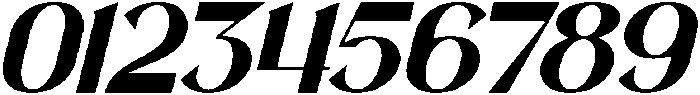 Gramonta Italic otf (400) Font OTHER CHARS