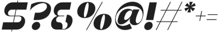 Granbury-Italic otf (400) Font OTHER CHARS