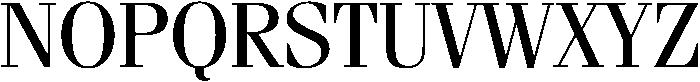 Granbury Regular otf (400) Font UPPERCASE