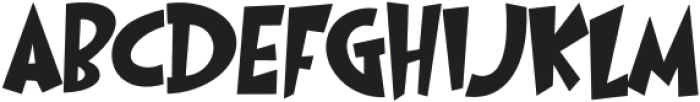 Granch Regular otf (400) Font UPPERCASE