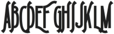 Grand Canyon otf (400) Font UPPERCASE