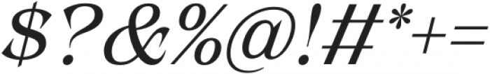 Grand Cru Light S Italic otf (300) Font OTHER CHARS