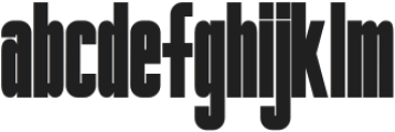 Grand Mighty otf (400) Font LOWERCASE