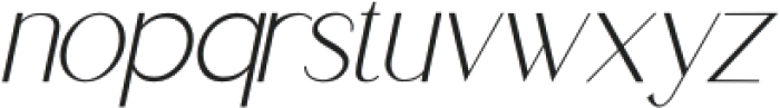 Grand Ophius Italic otf (400) Font LOWERCASE