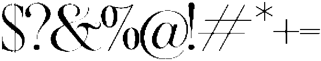 Grand Palais Regular otf (400) Font OTHER CHARS