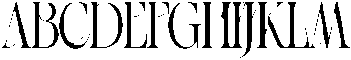Grand Palais Regular otf (400) Font UPPERCASE
