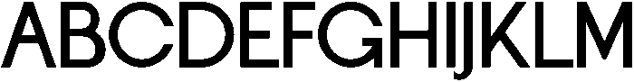 Grand Regular otf (400) Font UPPERCASE