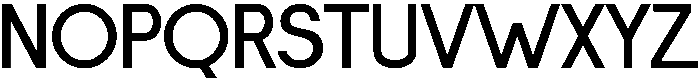 Grand Regular otf (400) Font UPPERCASE
