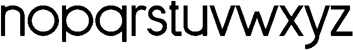 Grand Regular otf (400) Font LOWERCASE