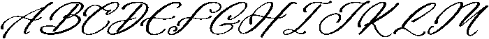 Grand Smith Italic otf (400) Font UPPERCASE