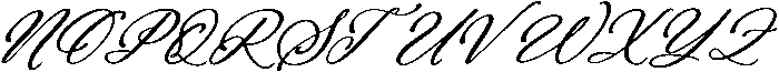 Grand Smith Italic otf (400) Font UPPERCASE