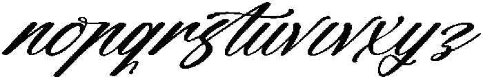 Grand Smith Italic otf (400) Font LOWERCASE