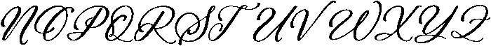 Grand Smith otf (400) Font UPPERCASE