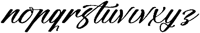 Grand Smith otf (400) Font LOWERCASE