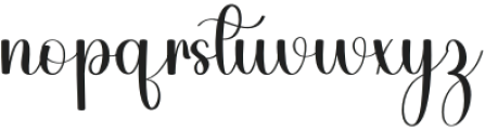 Grand Stylish Regular otf (400) Font LOWERCASE