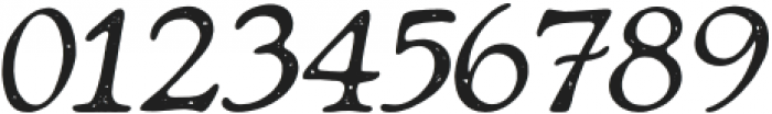GrandBaronDistressed-Italic otf (400) Font OTHER CHARS