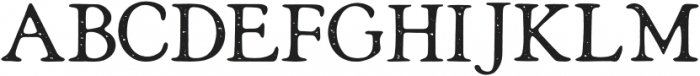 GrandBaronDistressed-Regular otf (400) Font UPPERCASE