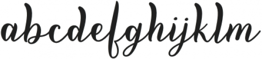 GrandLovely-Script otf (400) Font LOWERCASE