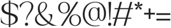 GrandMalefic-Regular otf (400) Font OTHER CHARS