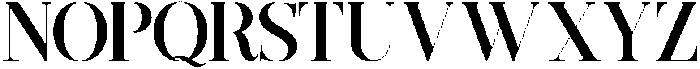 GrandNineties-Bold otf (700) Font UPPERCASE