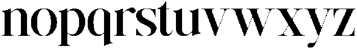 GrandNineties-Bold otf (700) Font LOWERCASE
