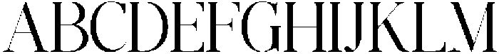 GrandNineties-Regular otf (400) Font UPPERCASE