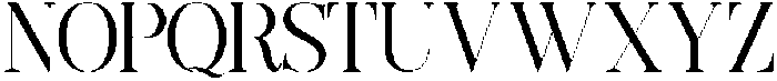 GrandNineties-Regular otf (400) Font UPPERCASE