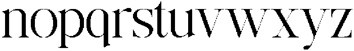 GrandNineties-Regular otf (400) Font LOWERCASE