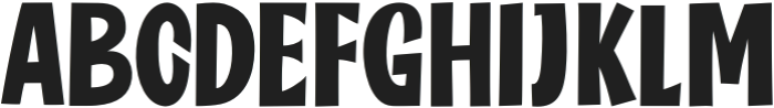 GrandPando-Regular otf (400) Font UPPERCASE