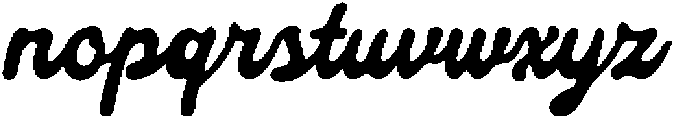 Grande Magical otf (400) Font LOWERCASE