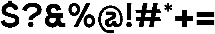 Grande-Regular otf (400) Font OTHER CHARS