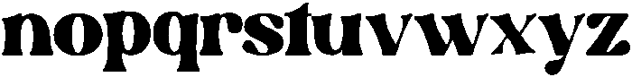 Grande-Regular otf (400) Font LOWERCASE