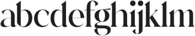 Grandest Serif otf (400) Font LOWERCASE