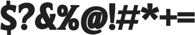 Grandeux Serif Bold otf (700) Font OTHER CHARS