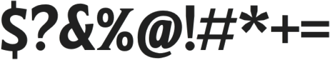 Grandeux Serif Regular otf (400) Font OTHER CHARS