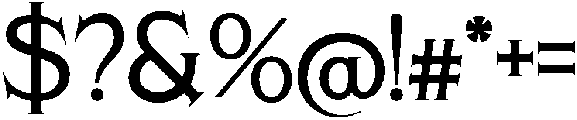 Grandline Regular otf (400) Font OTHER CHARS