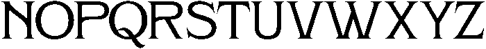 Grandline Regular otf (400) Font UPPERCASE