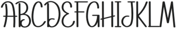 Grandma Beloved Regular otf (400) Font UPPERCASE