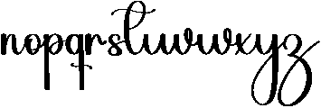 Grandma Regular otf (400) Font LOWERCASE