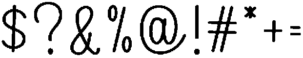 Grandma Regular otf (400) Font OTHER CHARS