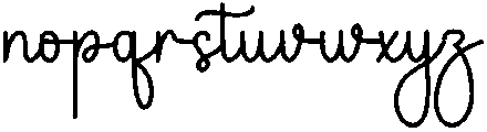 Grandma Regular otf (400) Font LOWERCASE