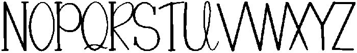 Grandma Regular otf (400) Font UPPERCASE