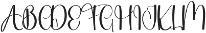 Grandma Thinking Regular otf (100) Font UPPERCASE