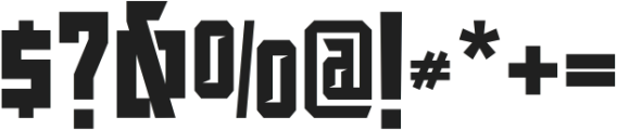 Grandover otf (400) Font OTHER CHARS