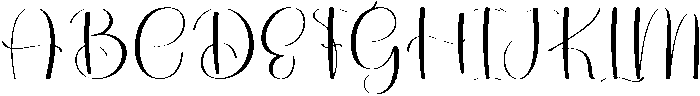Grandpa Regular otf (400) Font UPPERCASE