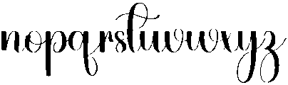 Grandpa Regular otf (400) Font LOWERCASE