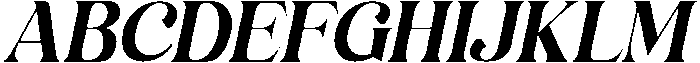 Grandyna Italic otf (400) Font UPPERCASE