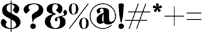 Grandyna otf (400) Font OTHER CHARS
