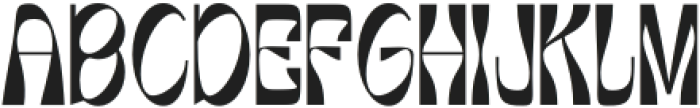 Grangeus Regular otf (400) Font UPPERCASE