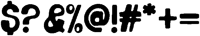Granite Regular otf (400) Font OTHER CHARS